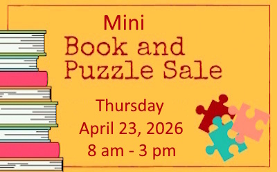 Book and Puzzle Sale image source: Archdiocese of Regina